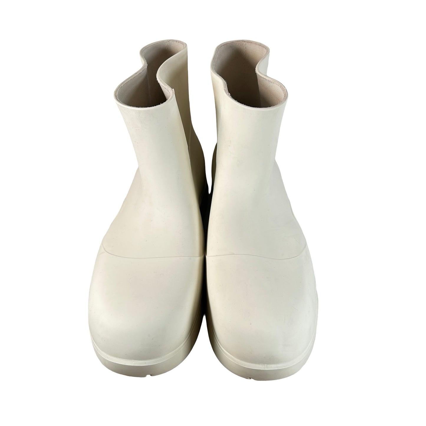 640043 V00P0 9031 Bottega Veneta Puddle Ankle Boot Sea Salt [USED] - 44 EU / US 11 M (Used) (No Box)