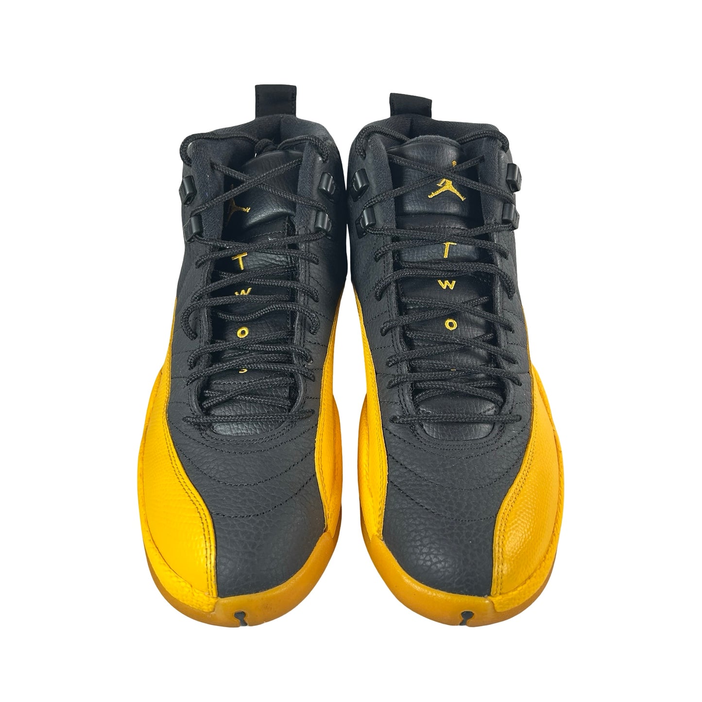 130690 070 Jordan 12 Black University Gold [USED] - 9 M (Used) (No Box)