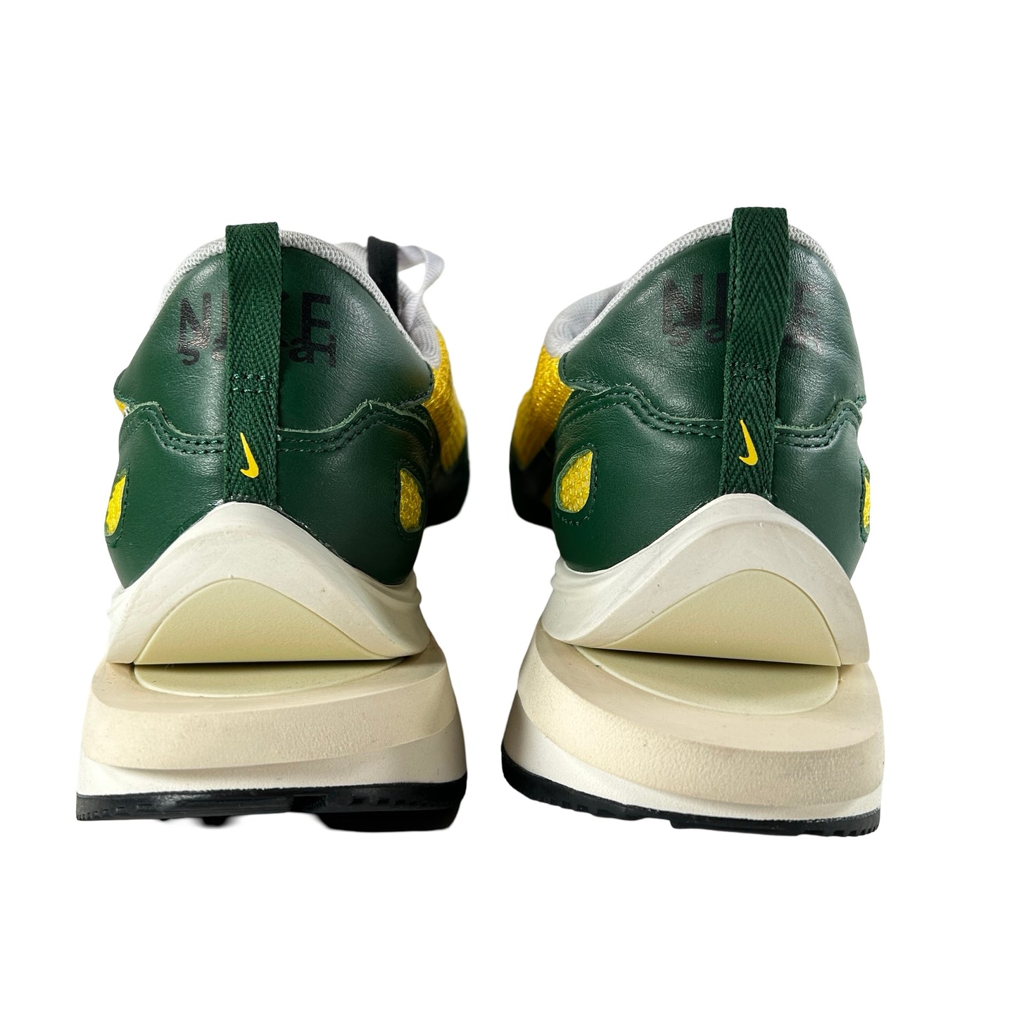 CV1363 700 Nike Vaporwaffle sacai Tour Yellow Stadium Green [USED] - 11 M (Used) (Missing Right Insole) (No Box)
