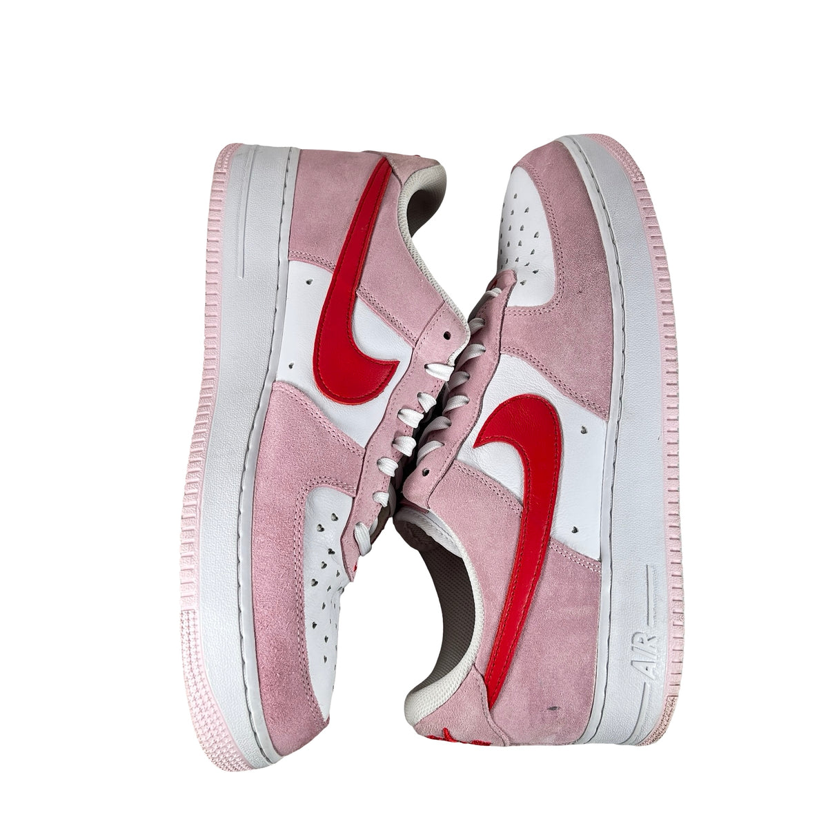 DD3384 600 Nike Air Force 1 Low '07 QS Valentine's Day Love Letter [USED] - 14 M (Used)