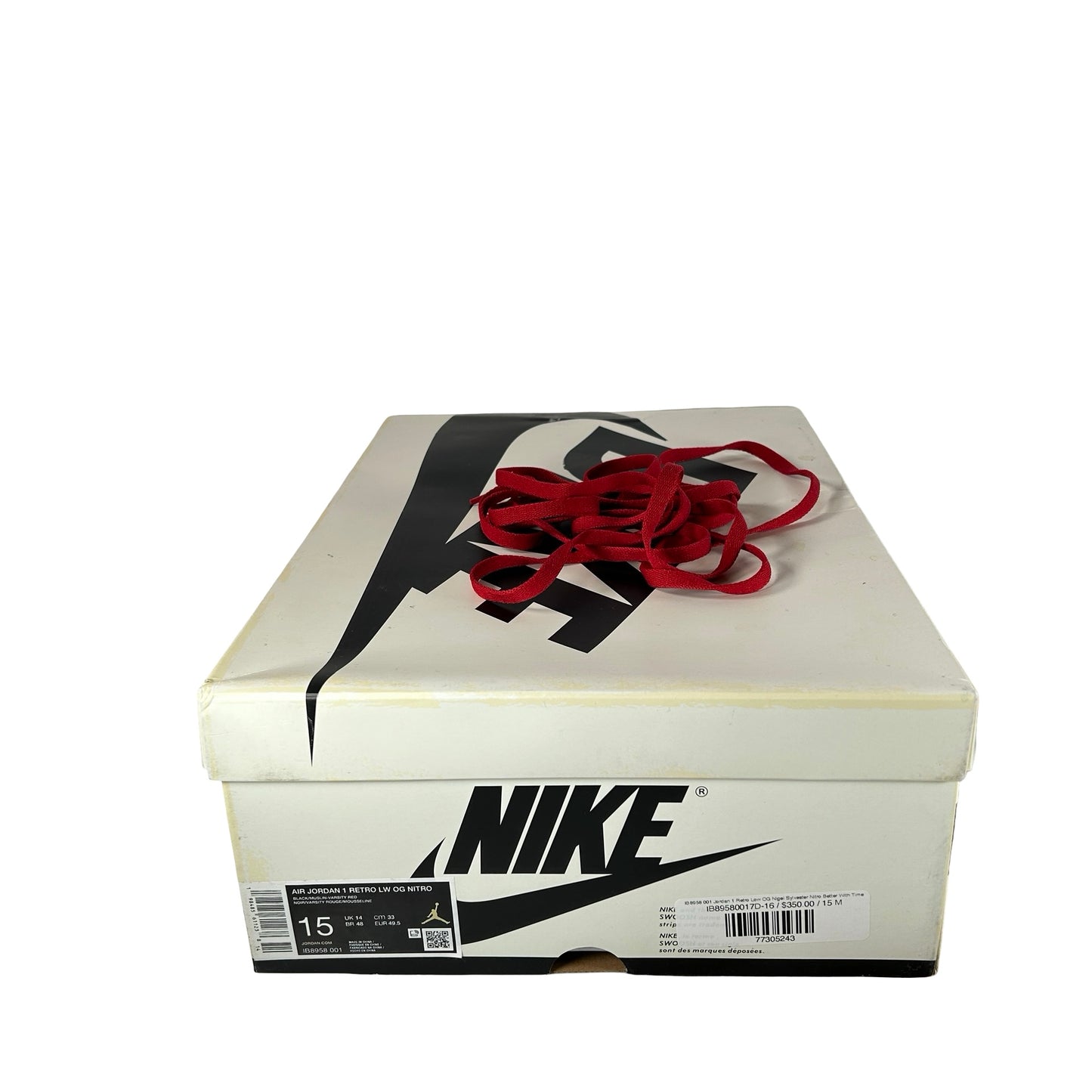 IB8958 001 Jordan 1 Retro Low OG Nigel Sylvester Nitro Better With Time [USED] - 15 M (Used)