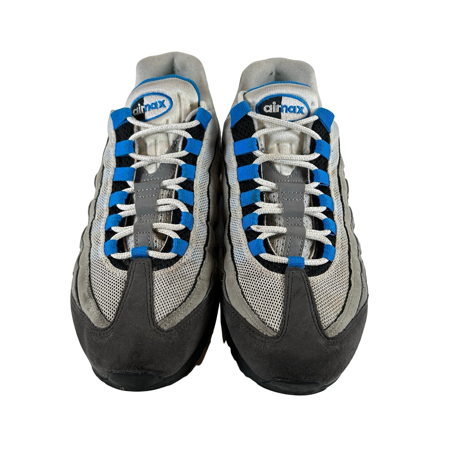 AT8696 100 Nike Air Max 95 OG Crystal Blue [USED] - 8.5 M (Used) (No Box)