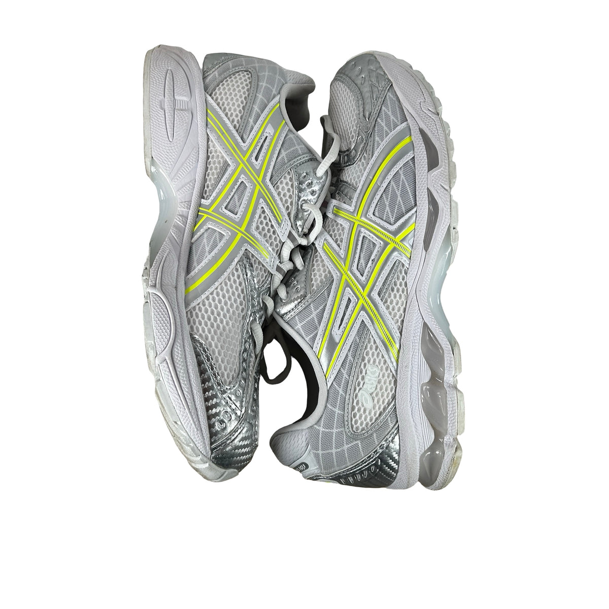 1203A844 100 ASICS Gel-Nimbus 10.1 Kith White Pure Silver [USED] - 10 M (Used)