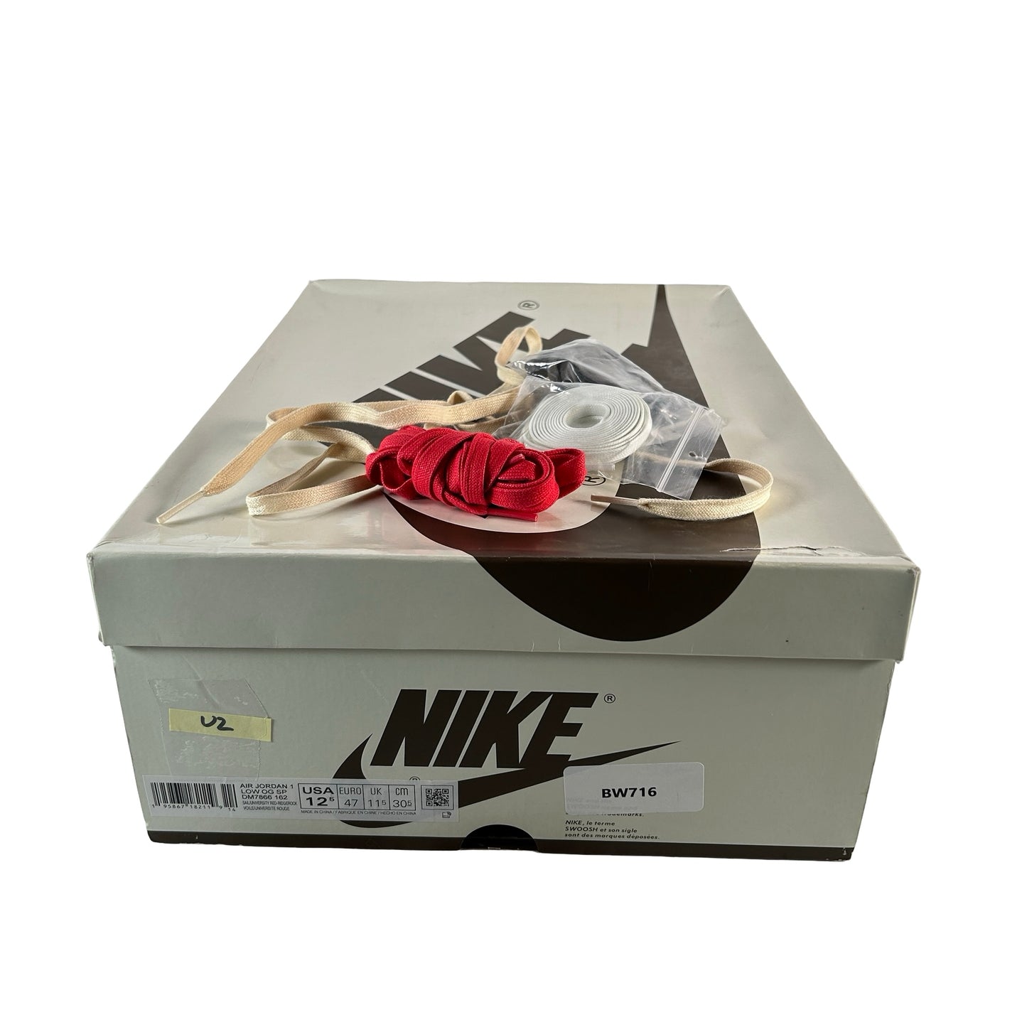 DM7866 162 Jordan 1 Retro Low OG SP Travis Scott Reverse Mocha [USED] - 12.5 M (Used2)