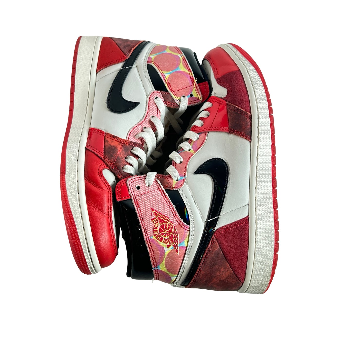 DV1748 601 Jordan 1 Retro High OG Spider-Man Across the Spider-Verse [USED] - 9 M (Used4)