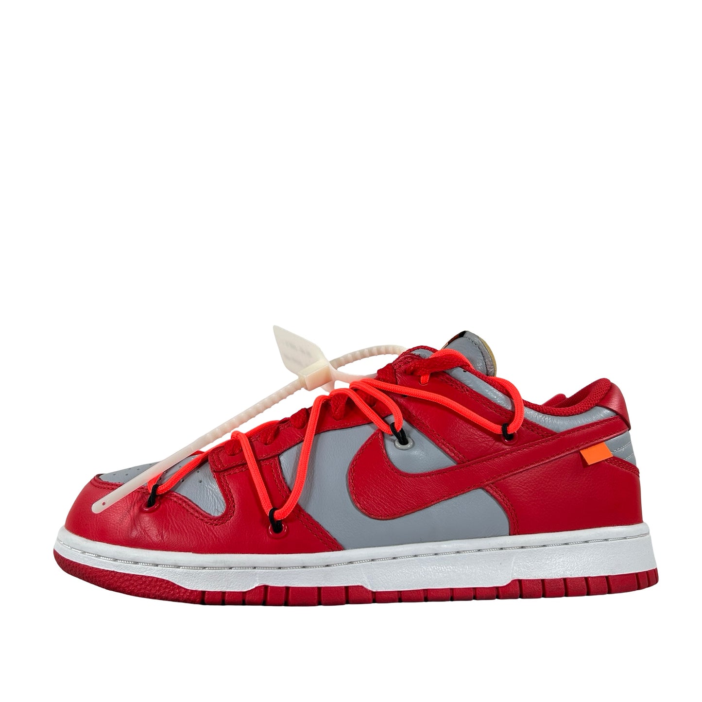 CT0856 600 Dunk Low Off-White Red [USED] - 8.5 M (Used) (No Box)