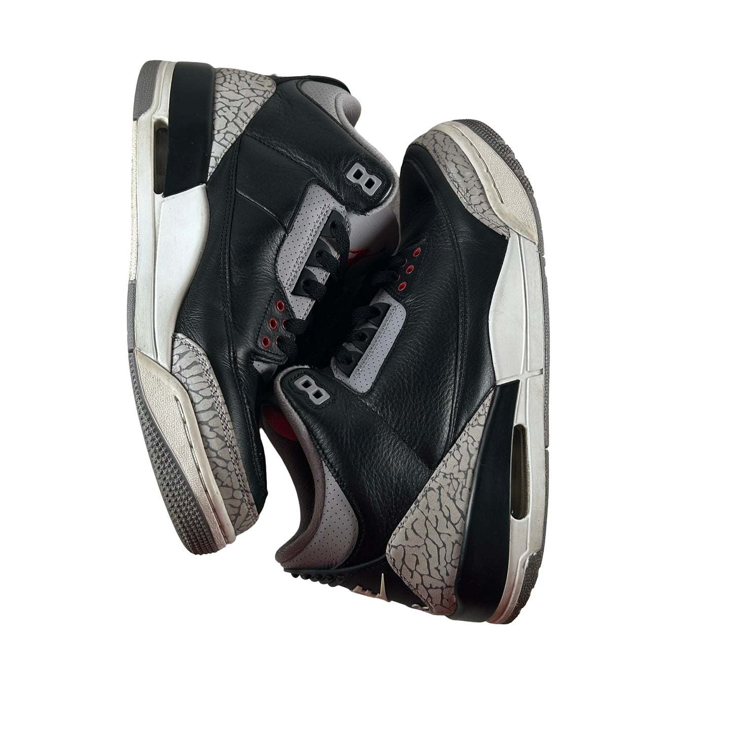 DN3707 010 Jordan 3 Retro Black Cement Reimagined (2024) [USED] - 9.5 M (Used21)