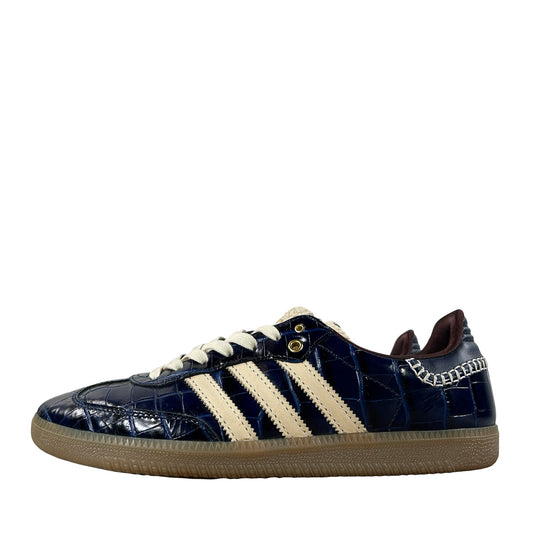 JH9825 adidas Samba Wales Bonner Navy Croc [USED] - 9.5 M (Used)