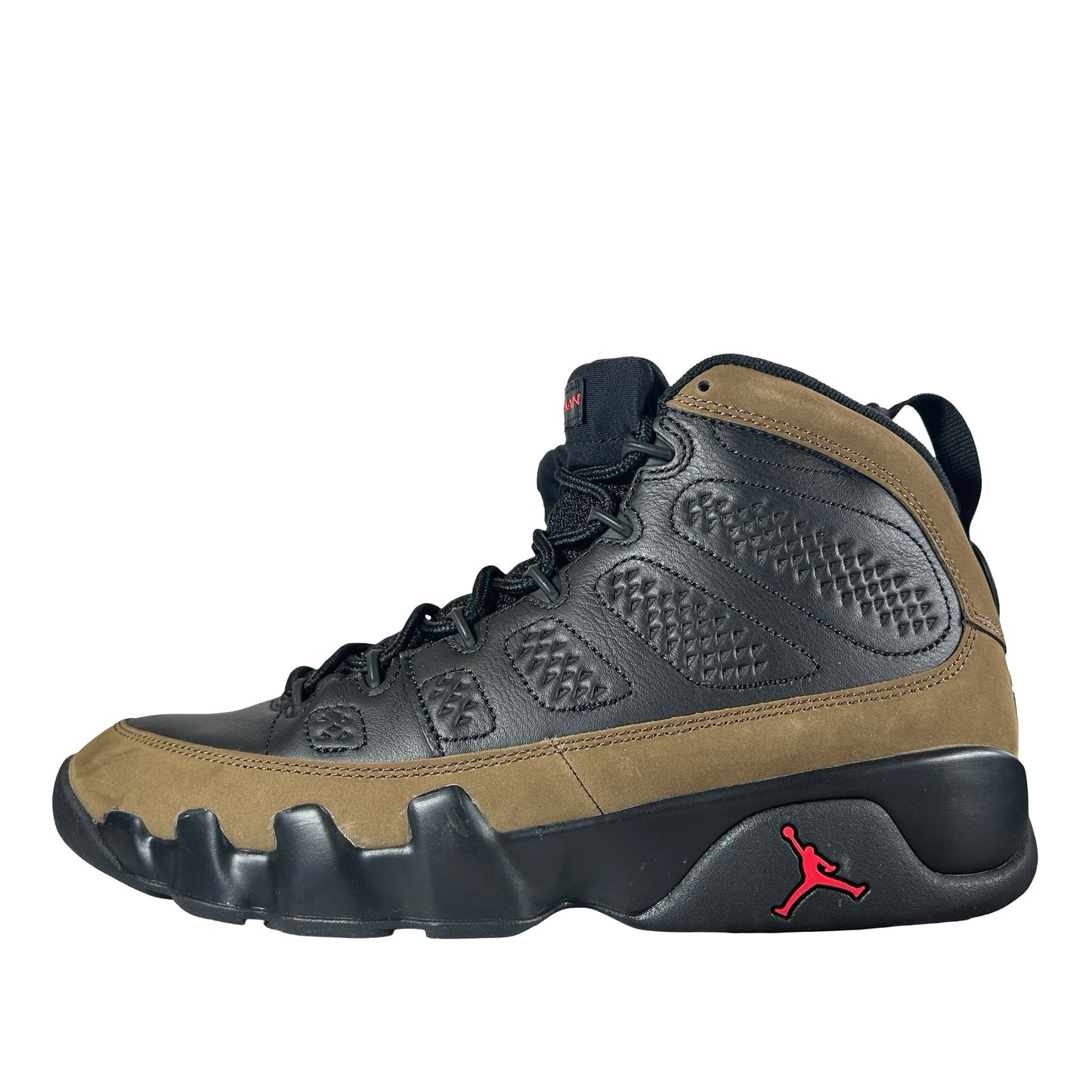 HV4794 030 Air Jordan 9 Retro Olive (2024) [USED] - 9 M (Used3)