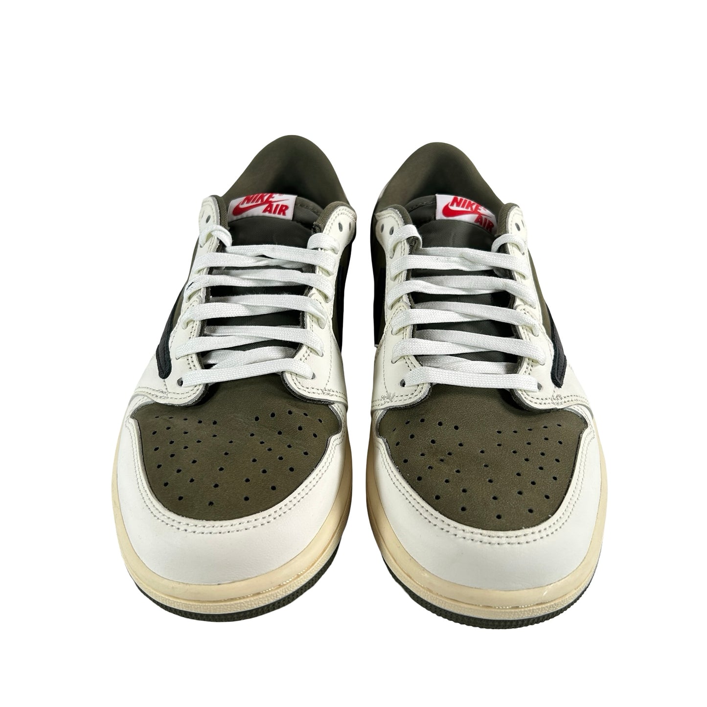 DM7866 200 Jordan 1 Retro Low OG SP Travis Scott Medium Olive [USED] - 9.5 M (Used2) (Replace Box2)