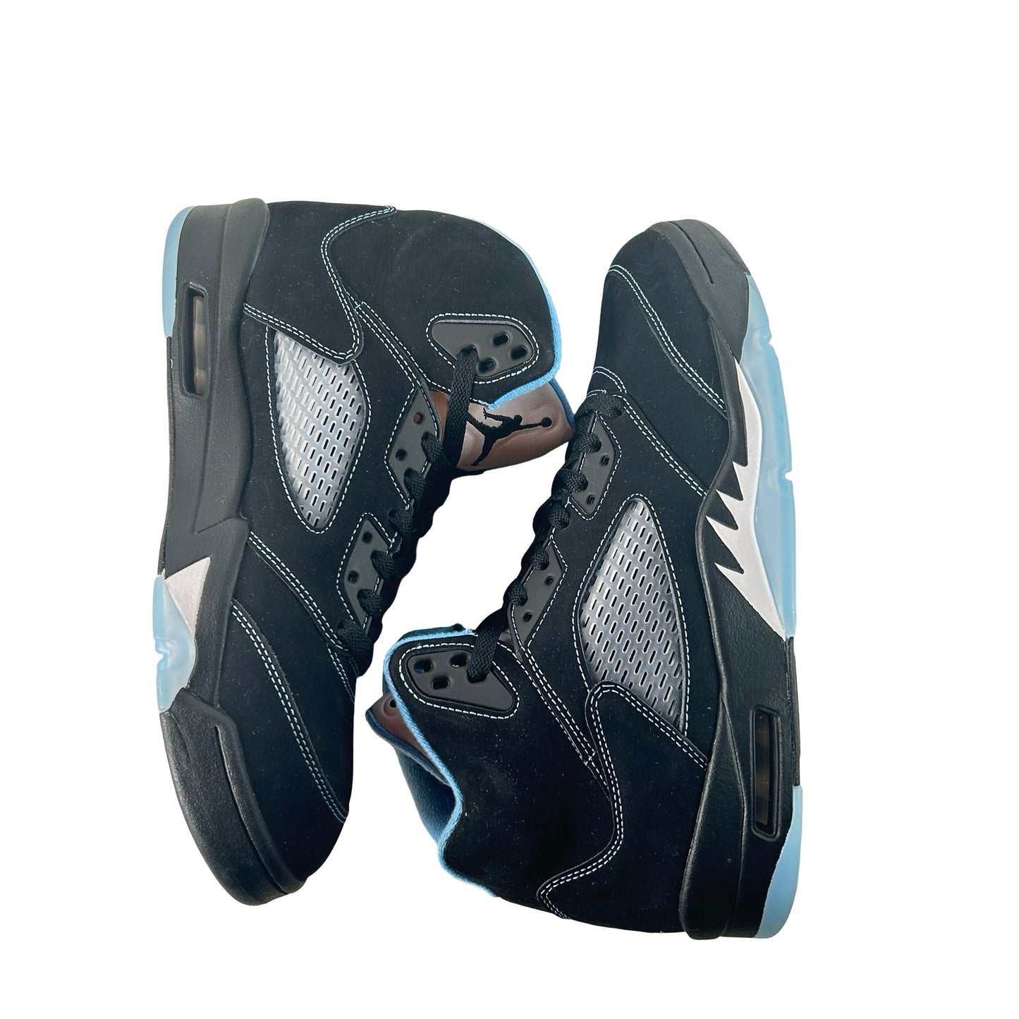 DD0587 008 Jordan 5 Retro Black University Blue (2026) [USED] - 10 M (Used3)