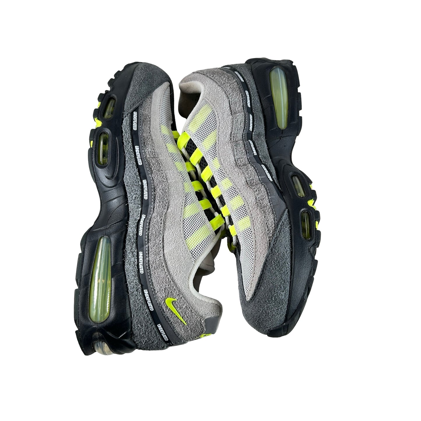 IB4523 004 Nike Air Max 95 SP Undefeated Geo NYC Neon [USED] - 12 M (Used) (No Box)