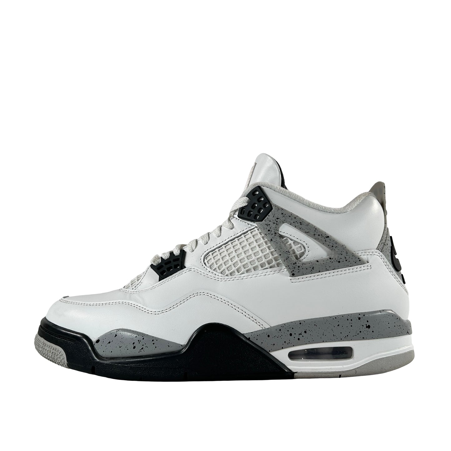 FV5029 100 Jordan 4 Retro White Cement (2025) [USED] - 9.5 M (Used) (No Box)