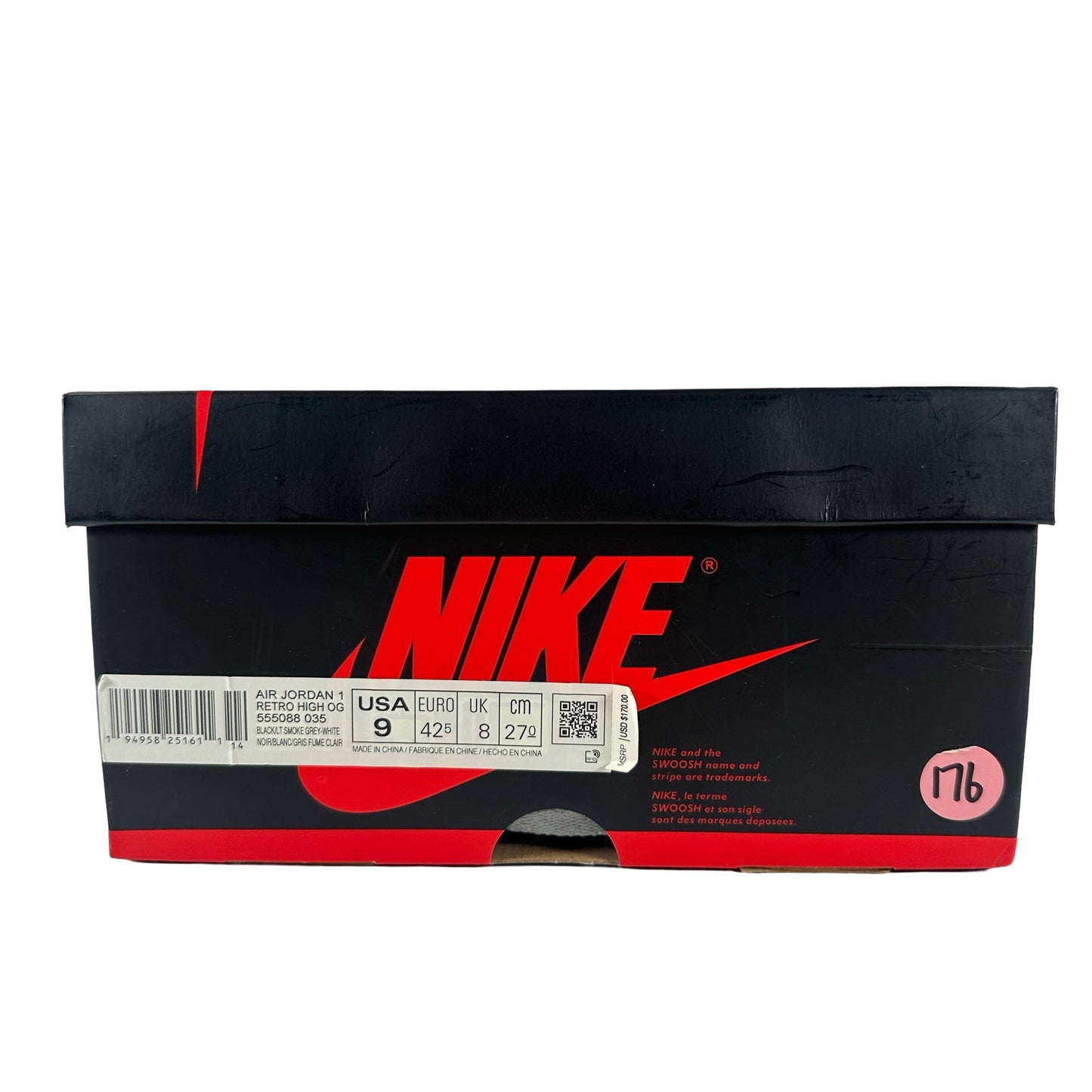 555088 035 Jordan 1 Shadow 2.0 [USED] - 9 M (Used)