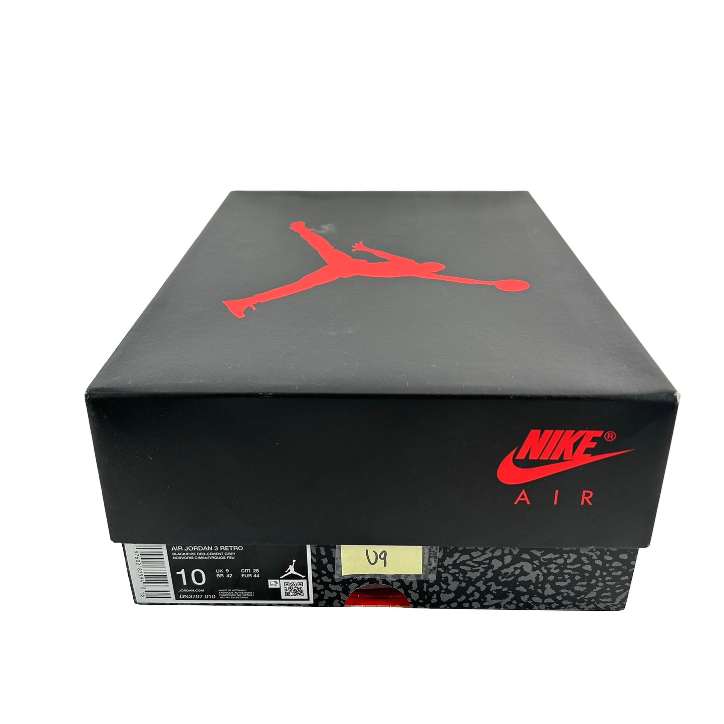 DN3707 010 Jordan 3 Retro Black Cement Reimagined (2024) [USED] - 10 M (Used9)