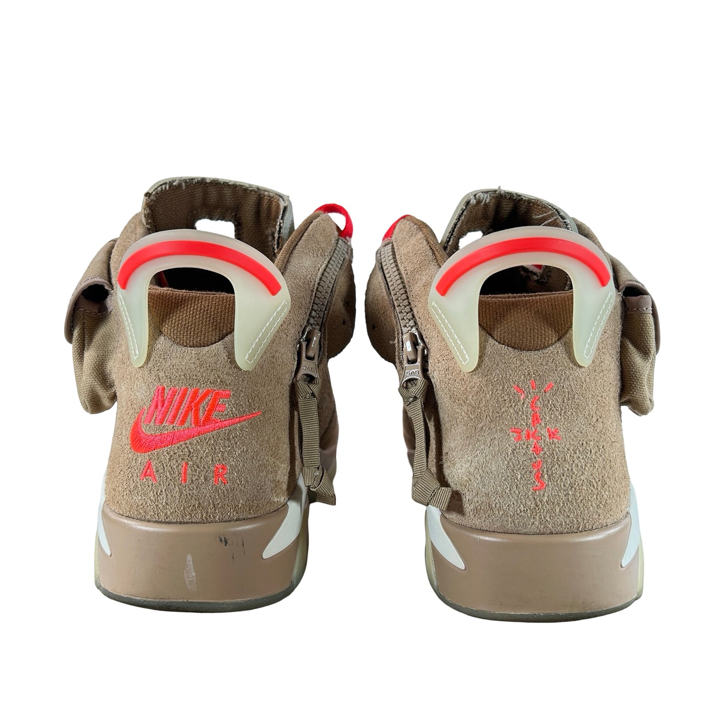 DH0690 200 Jordan 6 Retro Travis Scott British Khaki [USED] - 12 M (Used)