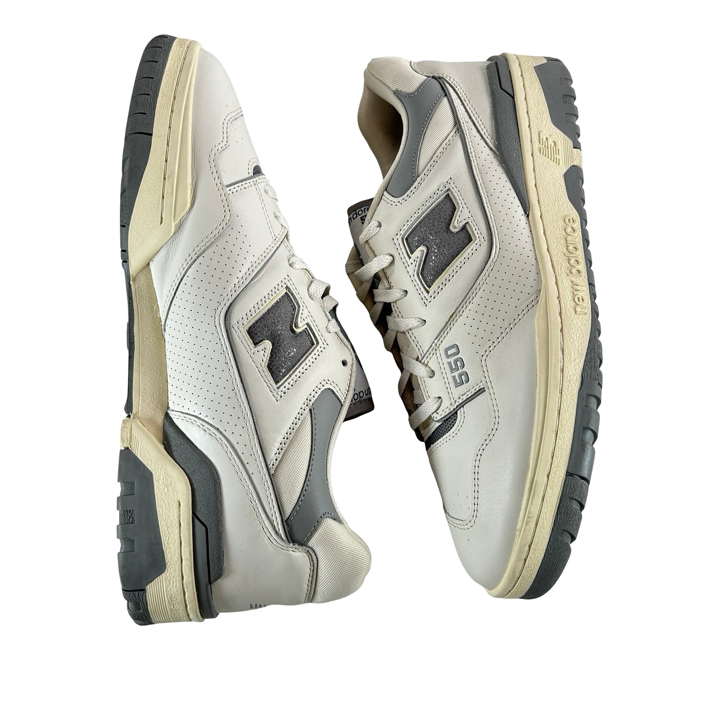 BB550ALE New Balance 550 Aime Leon Dore White Grey [USED] - 13 M (Used) (No Box)