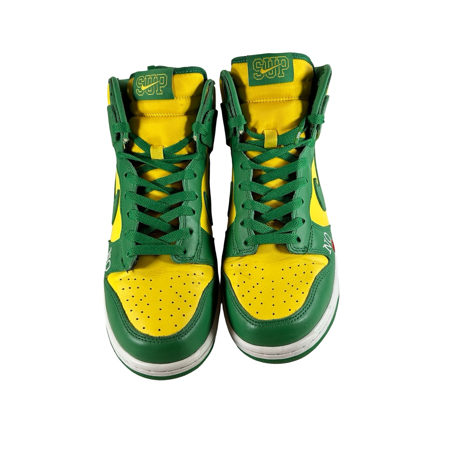 DN3741 700 Nike SB Dunk High Supreme By Any Means Brazil [USED] - 8.5 M (Used)