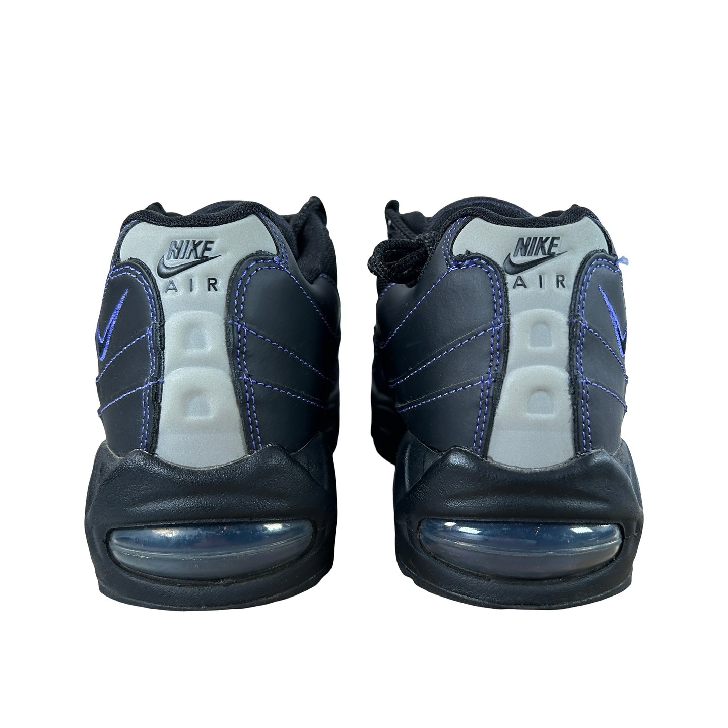 IB7936 001 Nike Air Max 95 OG Big Bubble Black Persian Violet [USED] - 9 M (Used)