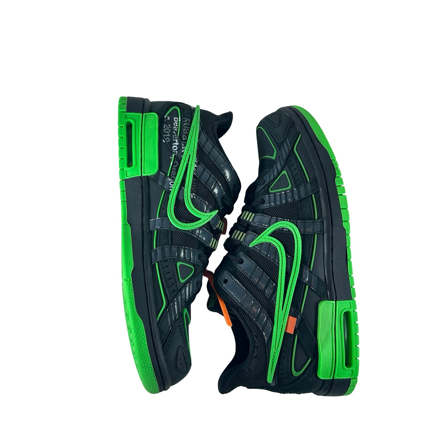 CU6015 001 Nike Air Rubber Dunk Off-White Green Strike [USED] - 8.5 M (VNDS)
