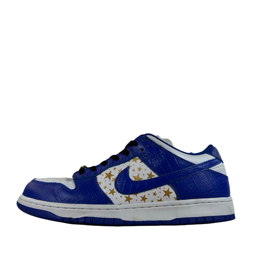 DH3228 100 Nike SB Dunk Low Supreme Stars Hyper Royal (2021) [USED] - 10 M (Used) (No Insoles)