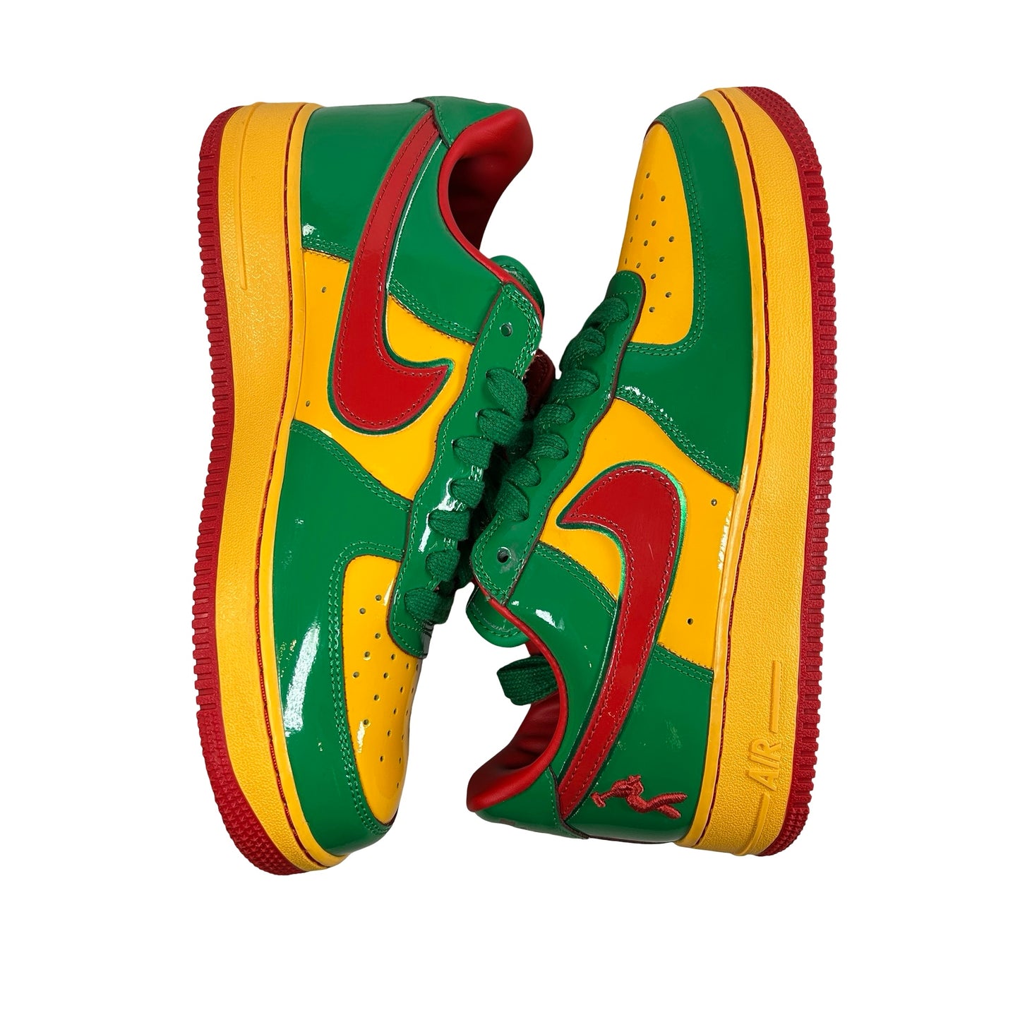 IH4383 300 Nike Air Force 1 Low Lil Yachty Concrete Boys Lucky Green [USED] - 9 M (Used2)