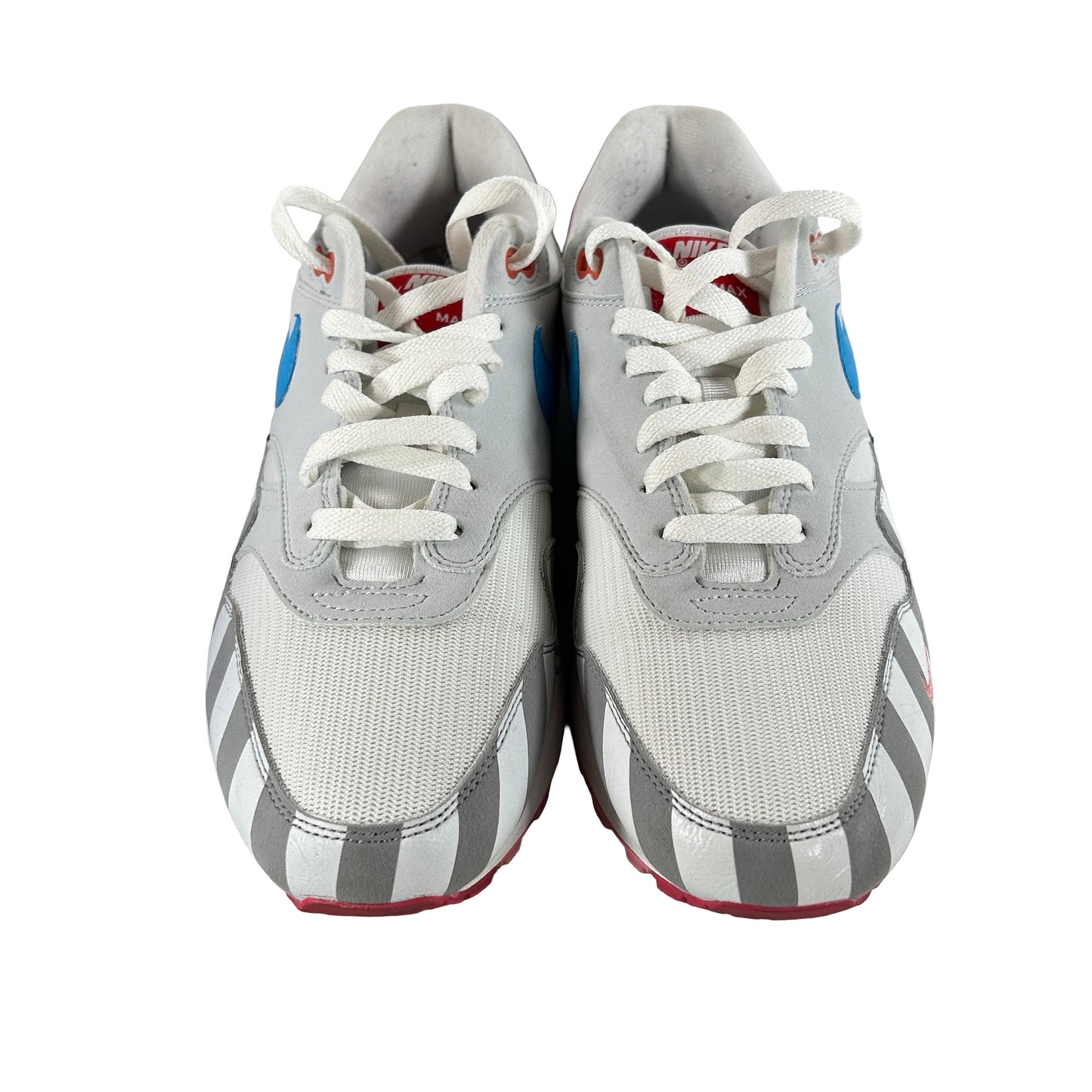 AT3057 100 Nike Air Max 1 Parra (2018) [USED] - 9.5 M (Used)