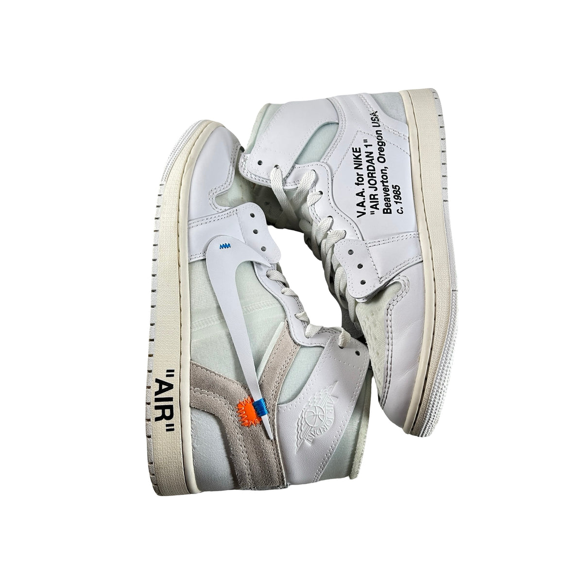 AA3834 100 Jordan 1 Retro High Virgil Abloh Archive Alaska [USED] - 9 M (Used)