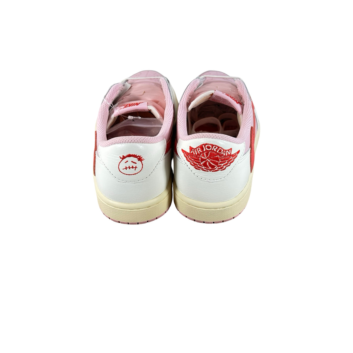 IQ7604 101 Jordan 1 Retro Low OG SP Travis Scott Sail Tropical Pink [USED] - 8 M (VNDS)