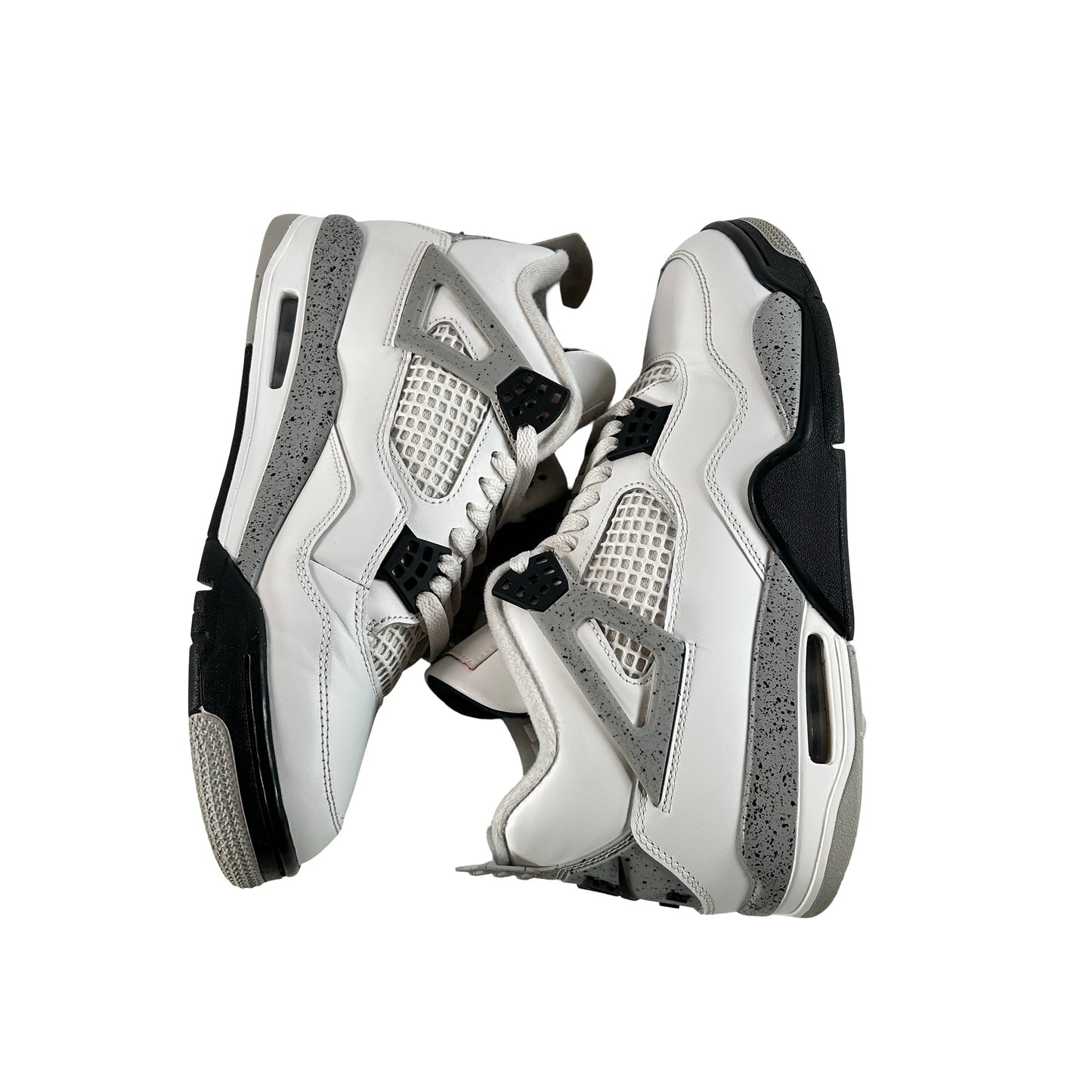 FV5029 100 Jordan 4 Retro White Cement (2025) [USED] - 9.5 M (Used8)