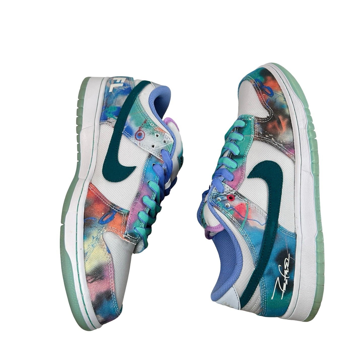 HF6061 400 Nike SB Dunk Low Futura Laboratories Bleached Aqua [USED] - 10 M (Used2)