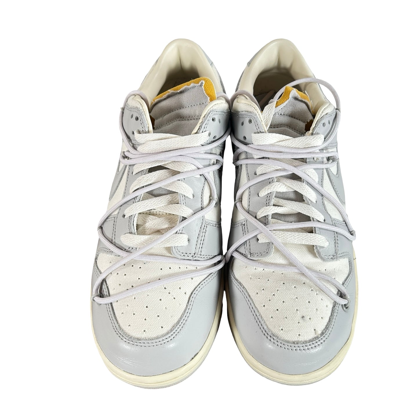 DM1602 123 Nike Dunk Low Off-White Lot 49 [USED] - 10 M (Used)