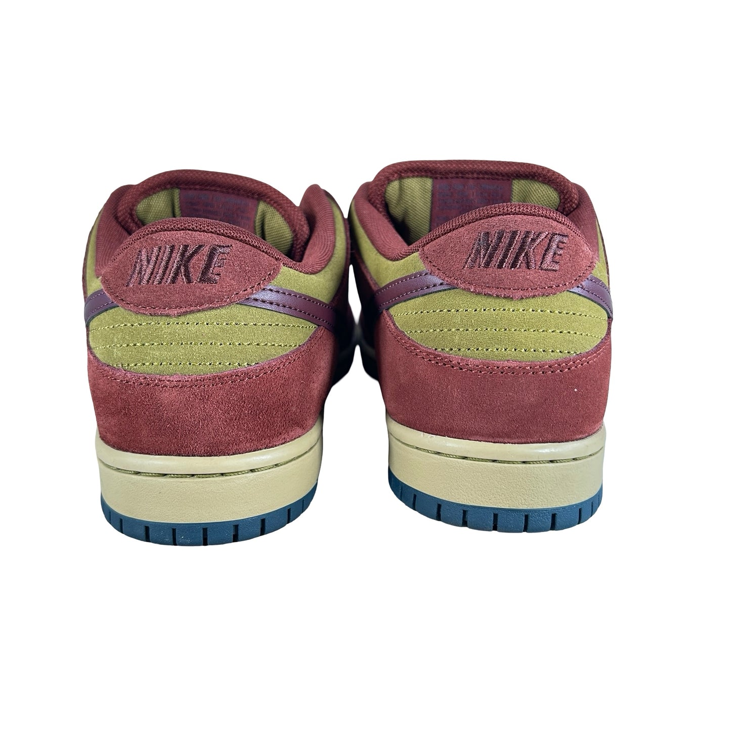 HQ1625 600 Nike SB Dunk Low Dark Team Red Olive Flak [USED] - 11 M (Used)