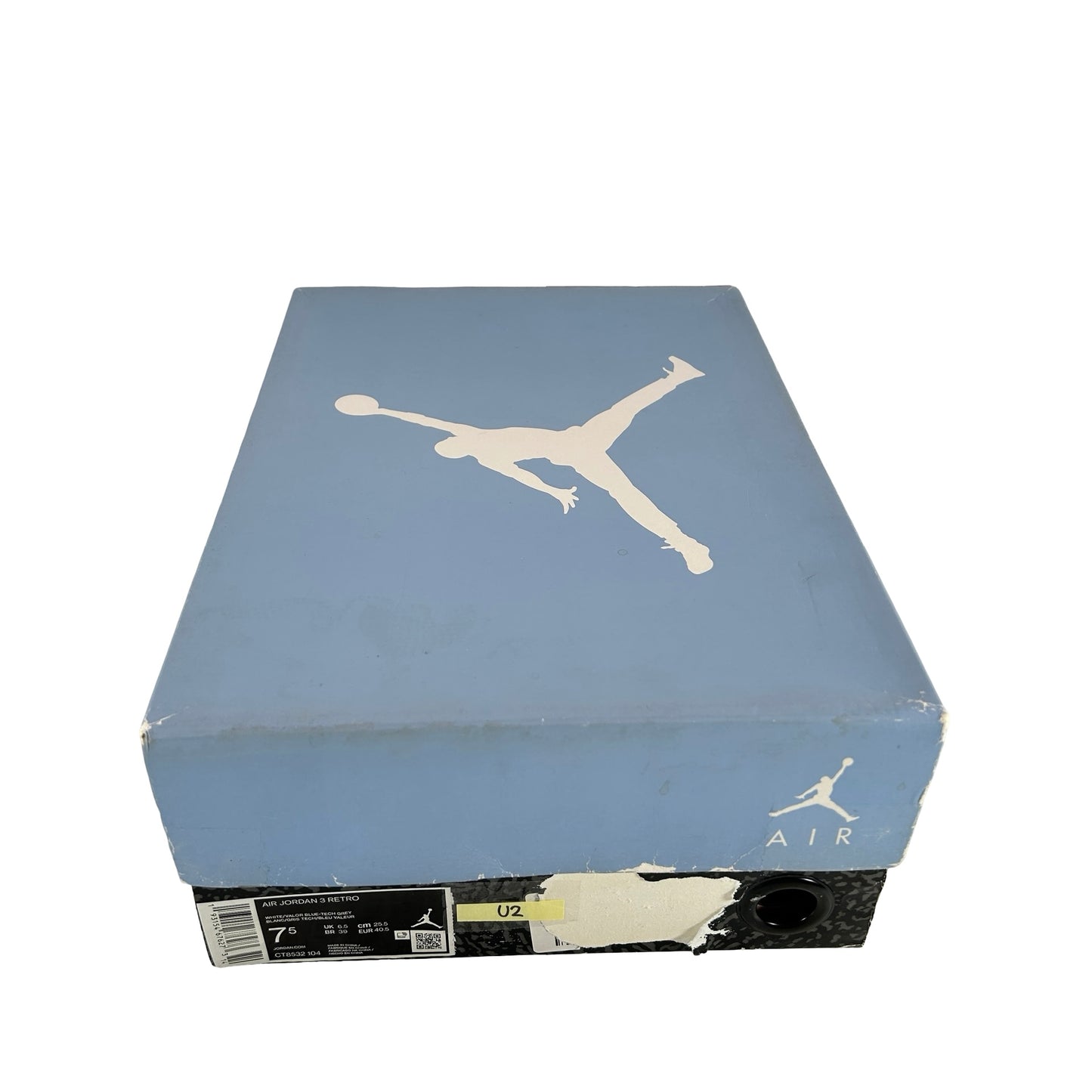 CT8532 104 Jordan 3 Retro UNC (2020) [USED] - 7.5 M (Used2)