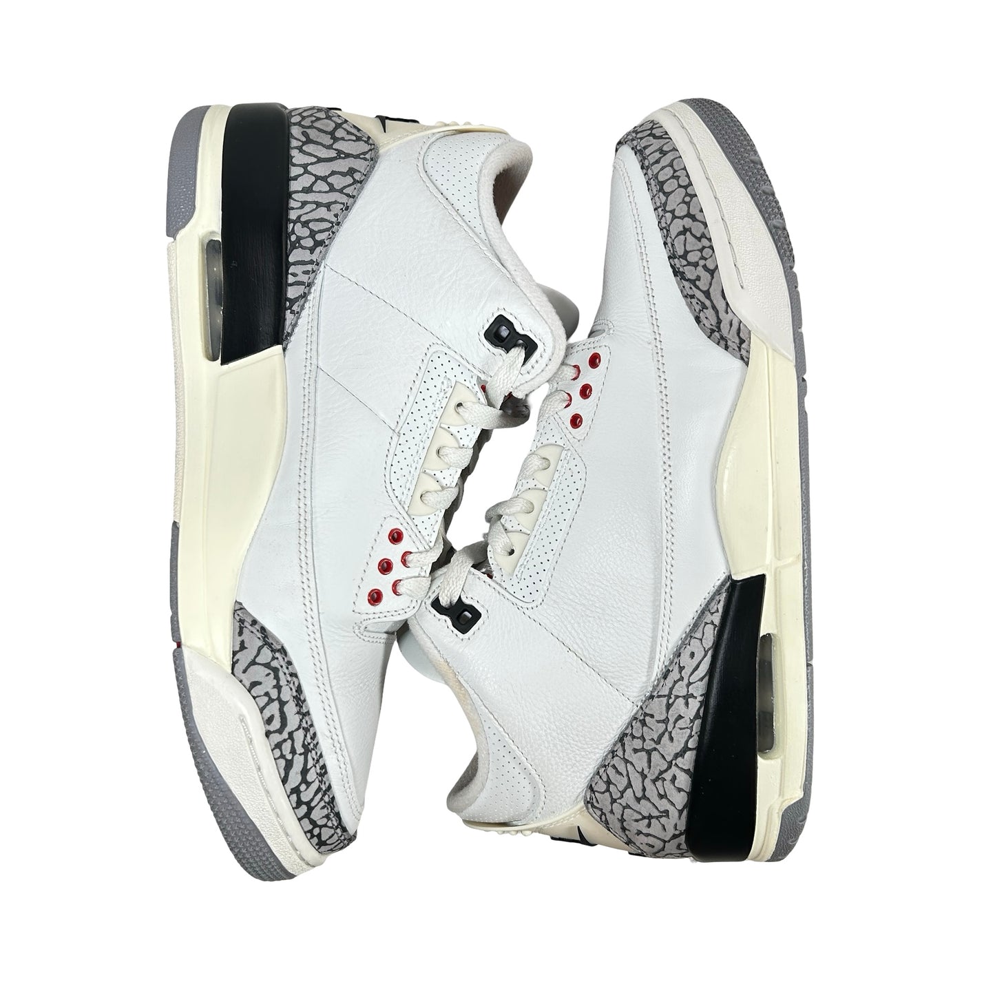 DN3707 100 Jordan 3 Retro White Cement Reimagined [USED] - 9.5 M (VNDS)