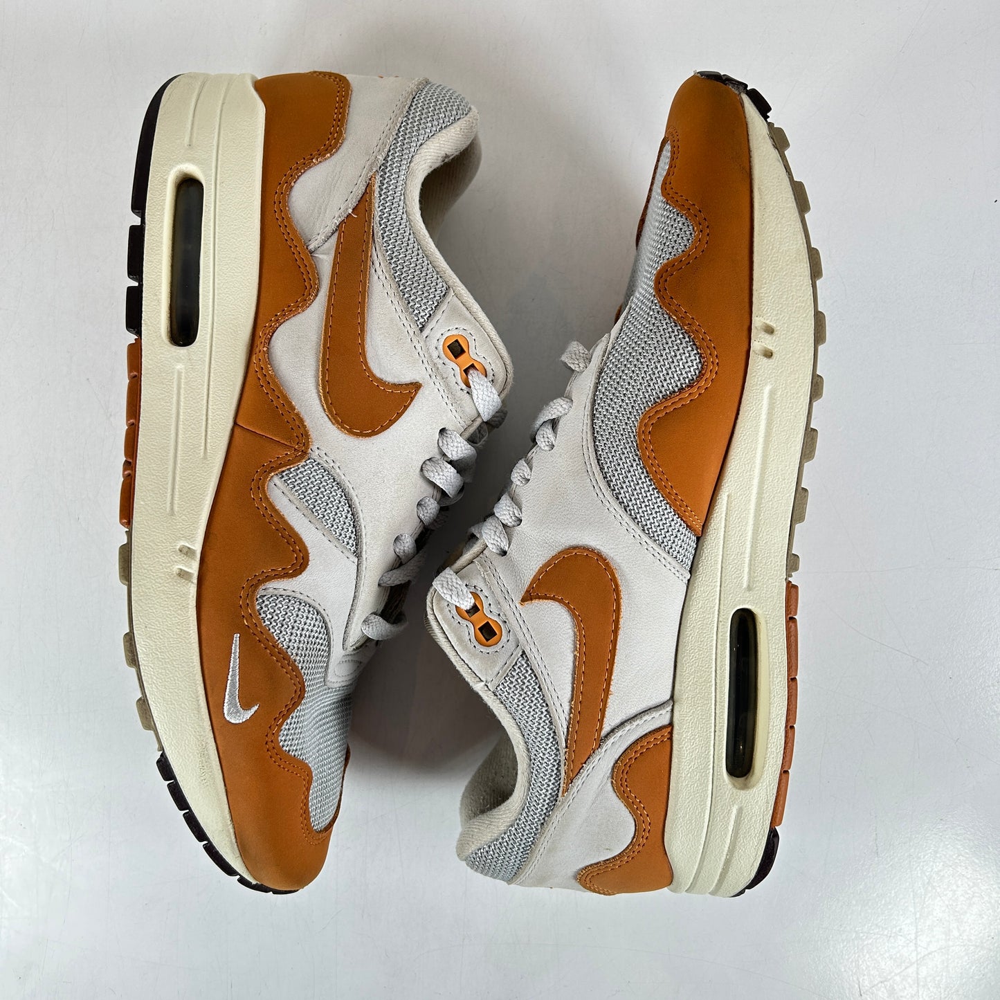 DH1348 001 Nike Air Max 1 Patta Waves Monarch (Without Bracelet) [USED] - 9.5 M (Used) (Replace Box)