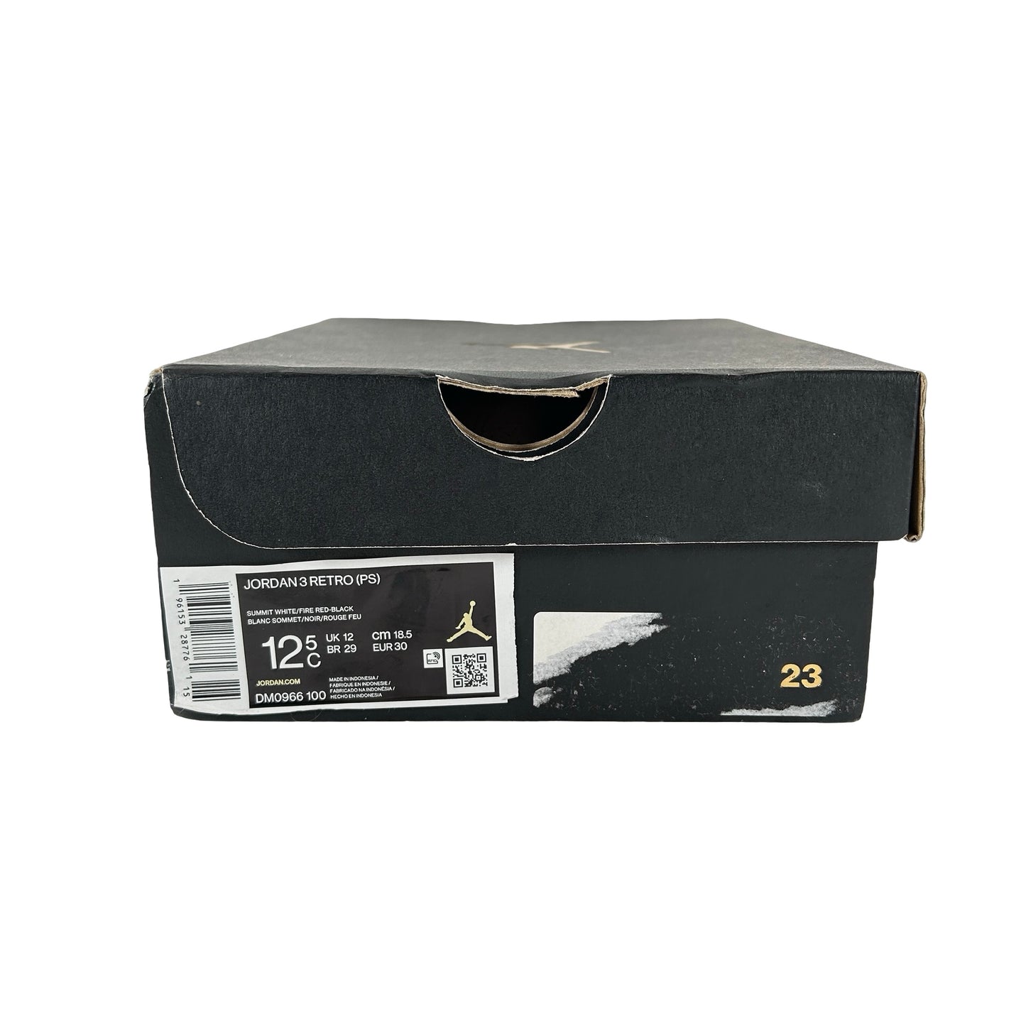 DM0966 100 Jordan 3 Retro White Cement Reimagined (PS) [USED] - 12.5 C (Used)