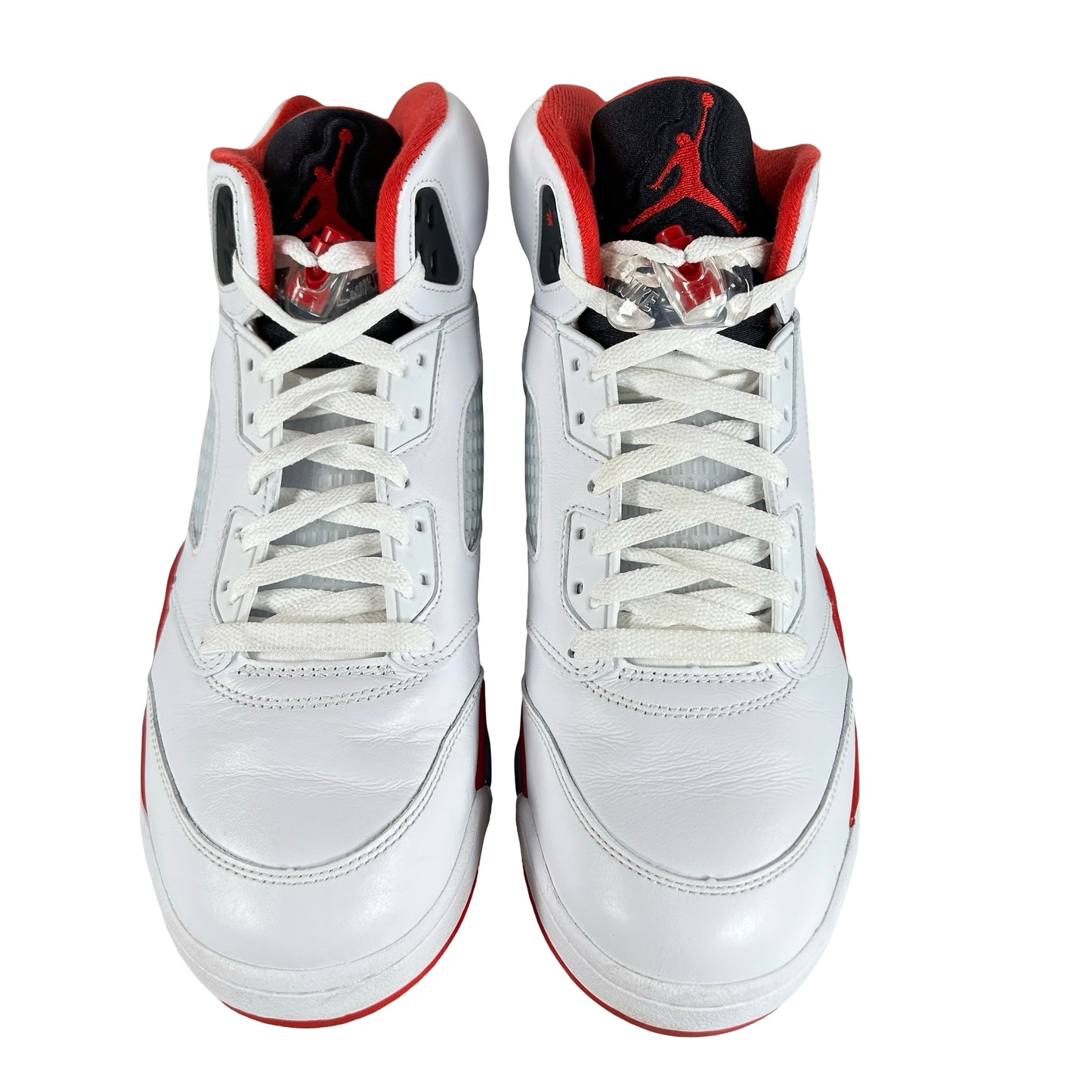 HQ7978 101 Jordan 5 Retro Fire Red Black Tongue (2025) [USED] - 11.5 M (Used)