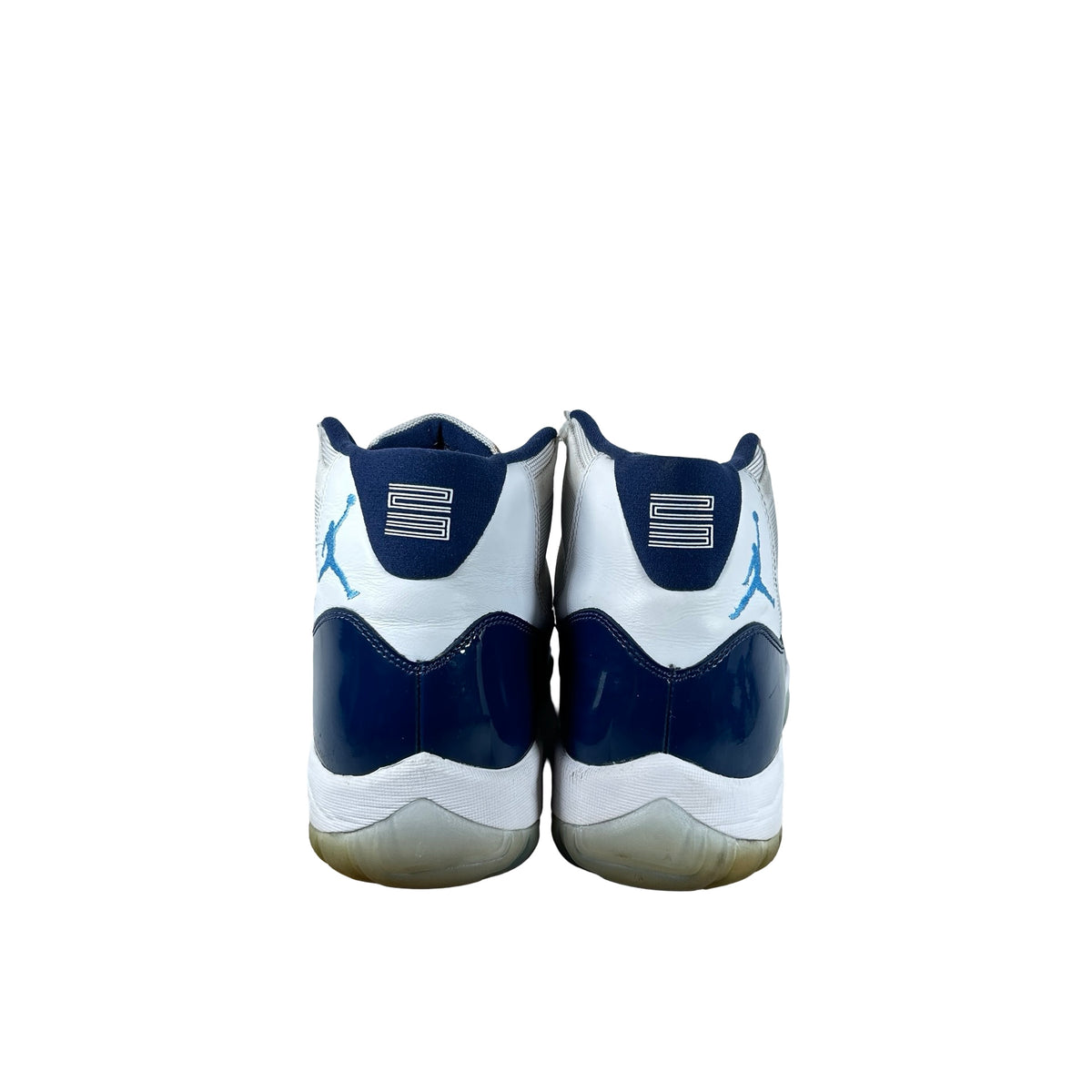 378037 123 Jordan 11 Retro UNC Win Like 82 [USED] - 14 M (Used) (No Box)