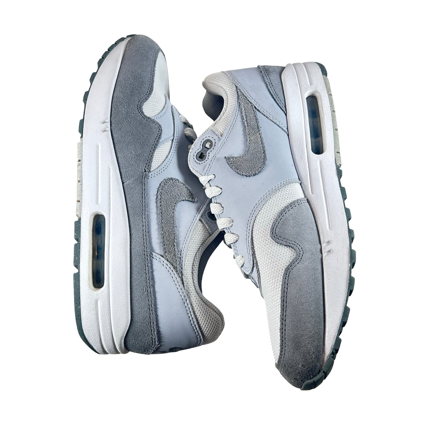HM9336 001 Nike Air Max 1 '87 Photon Dust Wolf Grey - 9.5 M (Used) (No Box)