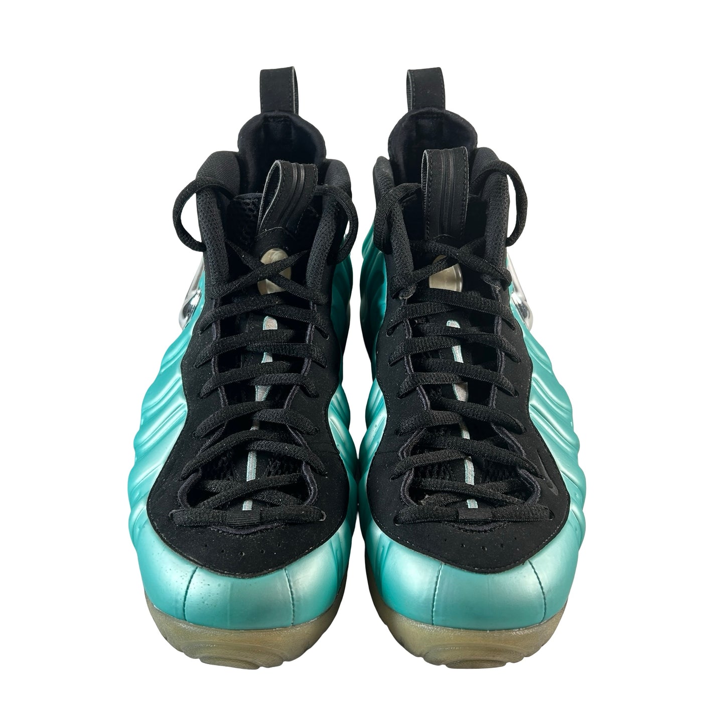 624041 303 Air Nike Foamposite Pro Island Green [USED] - 10.5 M (Used)