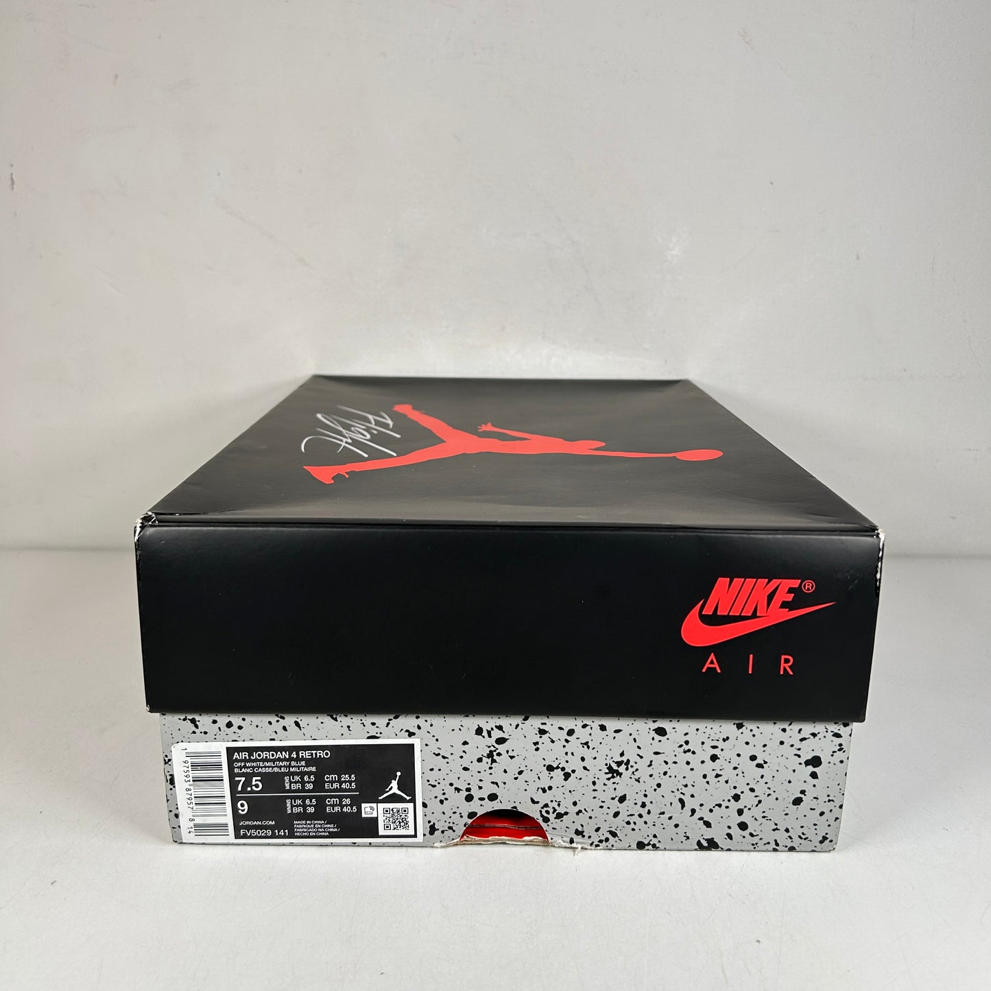 FV5029 141 Jordan 4 Retro Military Blue (2024) [USED] - 7.5 M (Used)