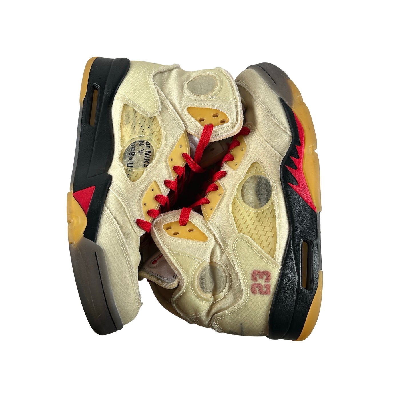 DH8565 100 Jordan 5 Off-White Sail [USED] - 9 M (Used8)