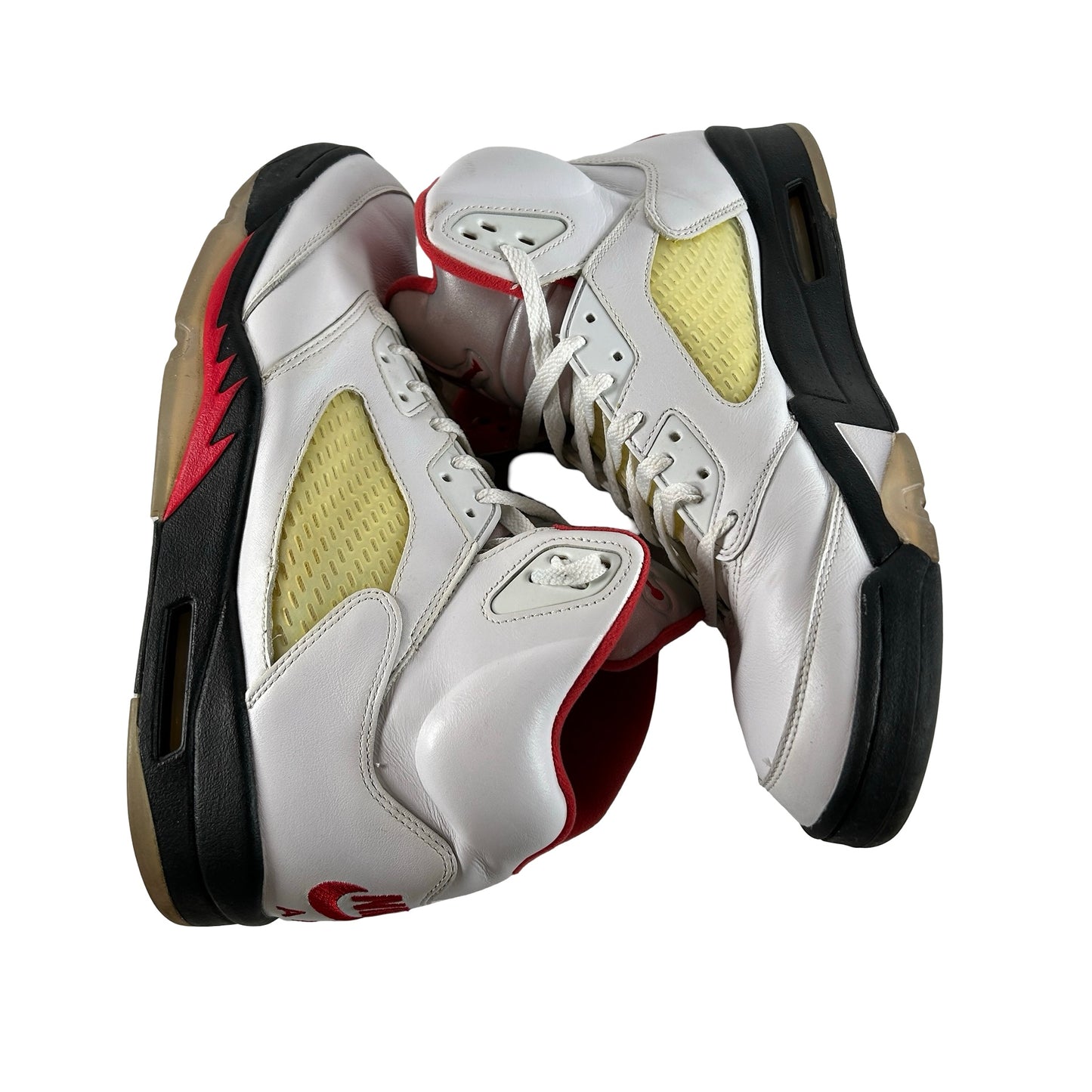 DA1911 102 Jordan 5 Fire Red [USED] - 13 M (Used) (Replace Box)