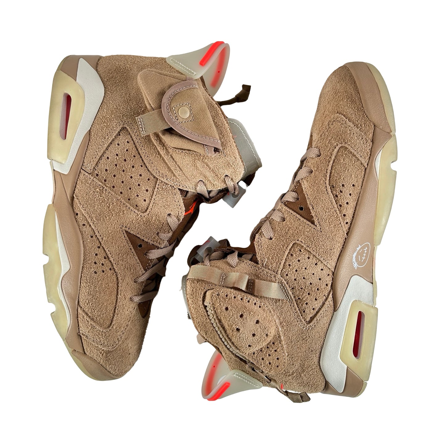 DH0690 200 Jordan 6 Retro Travis Scott British Khaki [USED] - 8.5 M (Used4)