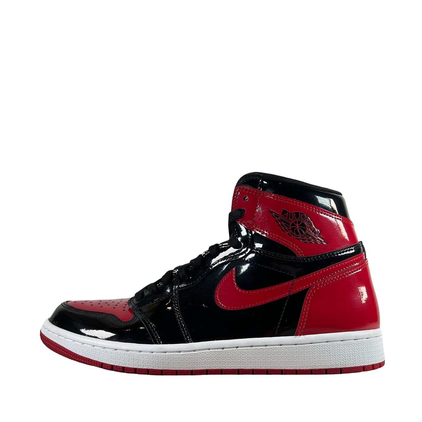 555088 063 Jordan 1 Retro High OG Patent Bred [USED] - 10.5 M (Used9)