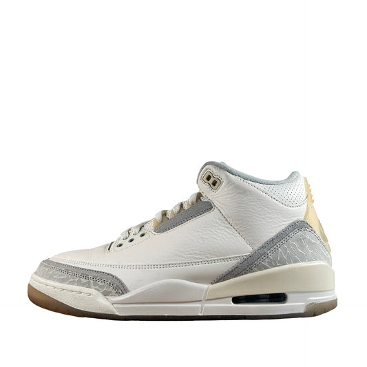 FJ9479 100 Jordan 3 Retro Craft Ivory [USED] - 9 M (Used) (No Box)