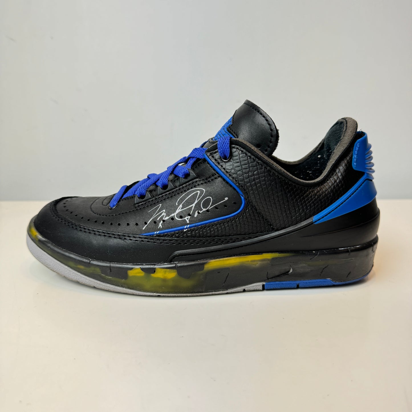 DJ4375 004 Jordan 2 Retro Low SP Off-White Black Blue [USED] - 6 M (Used)