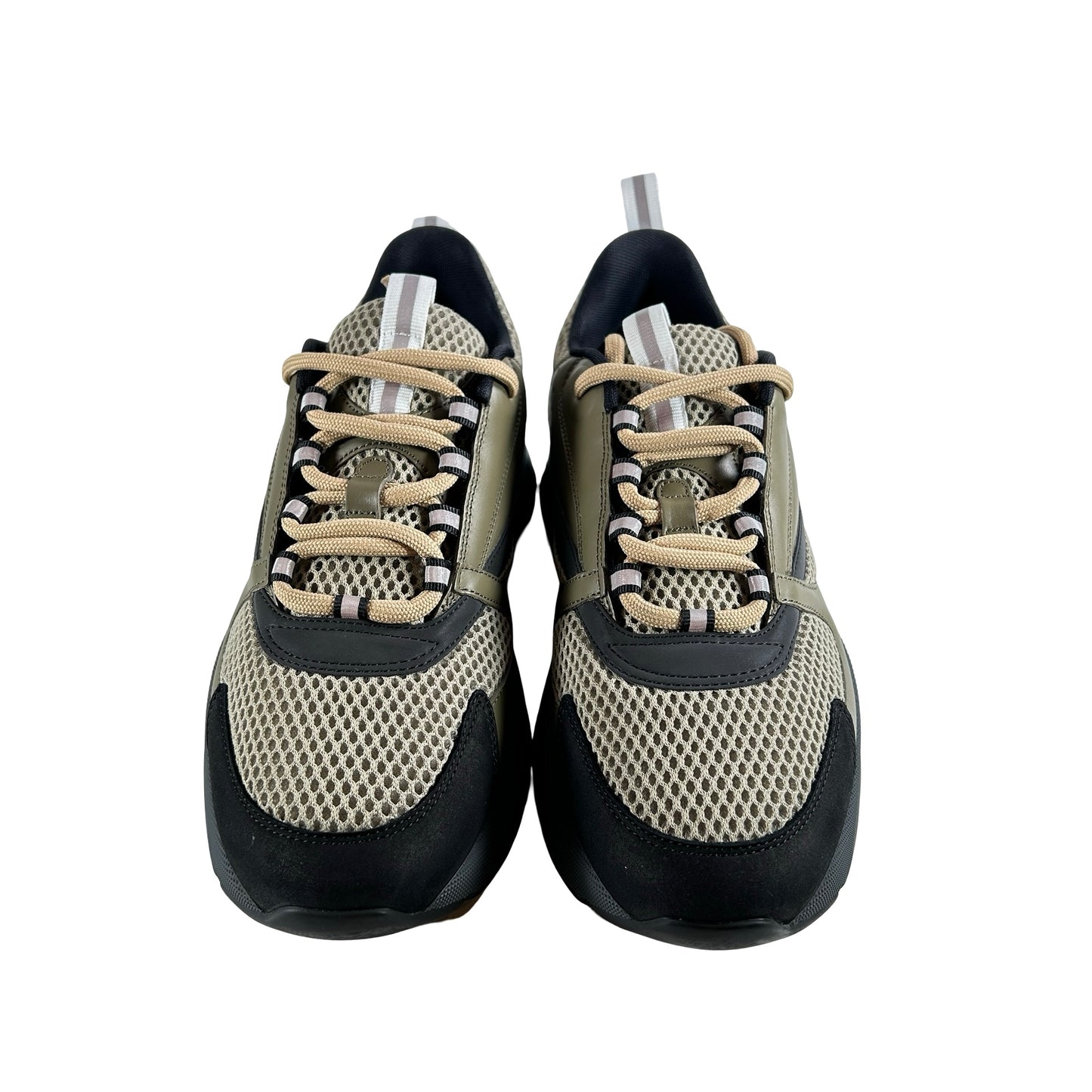 3SN231ZHMH630 Dior B22 Khaki Black Calfskin [USED] - 42 (VNDS)