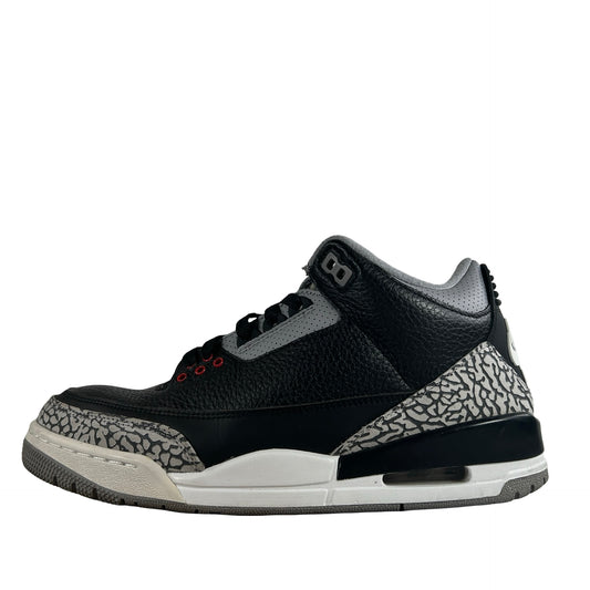 854262 001 Jordan 3 Black Cement 2018 [USED] - 8.5 M (Used2) (Replace Box2)